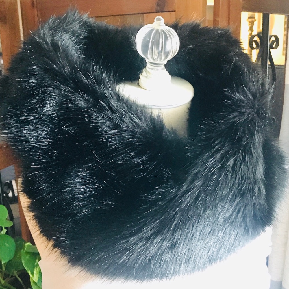The Limited Faux Fur Infinity Scarf